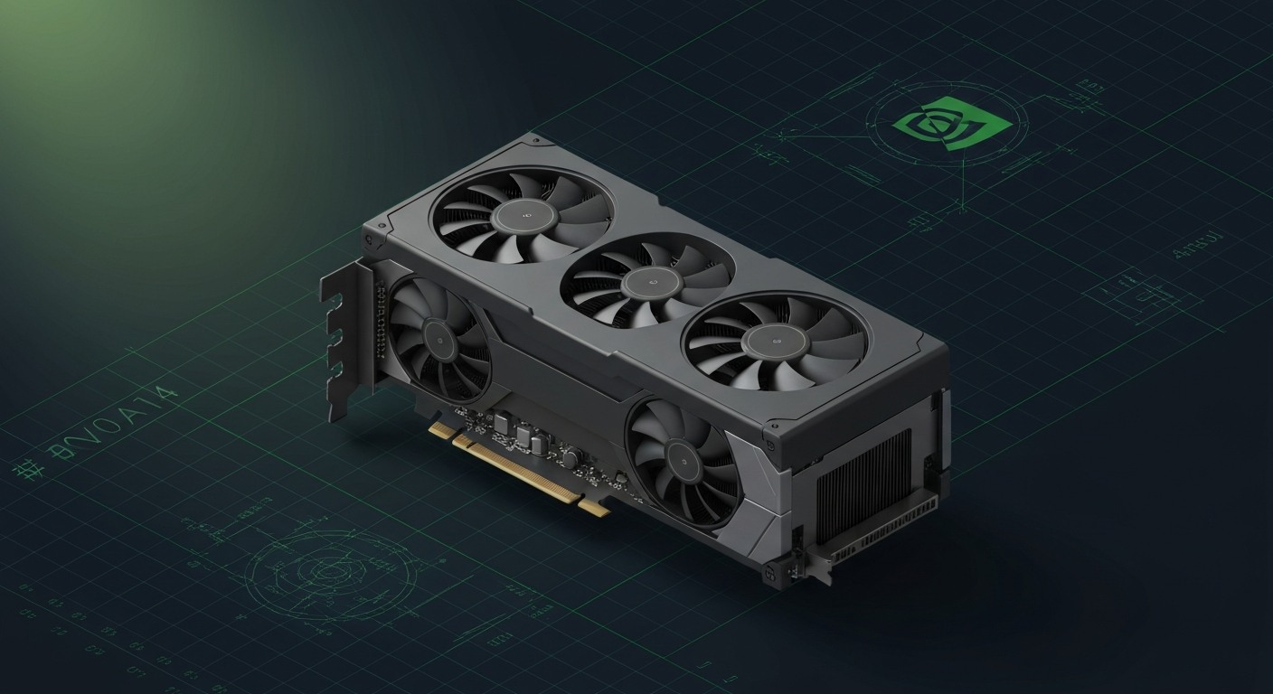 NVIDIA GeForce RTX 2060 — stylized gpu render